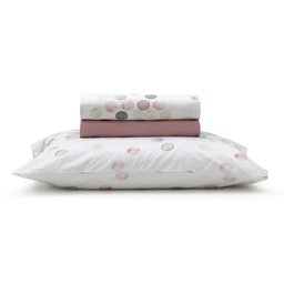 Jogo de Lençol Cama King Santista Prata 100% Algodão Moon - 2