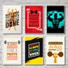 Placas decorativas Academia - Frases - 06 Placas - 1