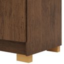 Ver imagem 6 de Cômoda Sapateira para Quarto 2 Portas 5 Gavetas Biana V01 Imbuia - Lyam Decor