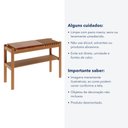 Ver imagem 6 de Aparador Air - Tampo: Tecido - Largura: 120 cm - Cor: Natural - Tecido: 3U