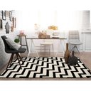 Ver imagem 1 de Tapete Black White 04/88 Linhas 1,50x2,00M São Carlos