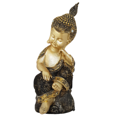 Estátua Buda Sentado em Resina