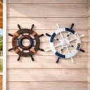 Ver imagem 2 de Timão Marítimo Náutico Parede Decoração Casa Praia Kit 2pçs