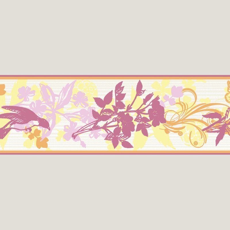 BORDER TNT FLORAL 13,3CM X 5M 535241 - 1