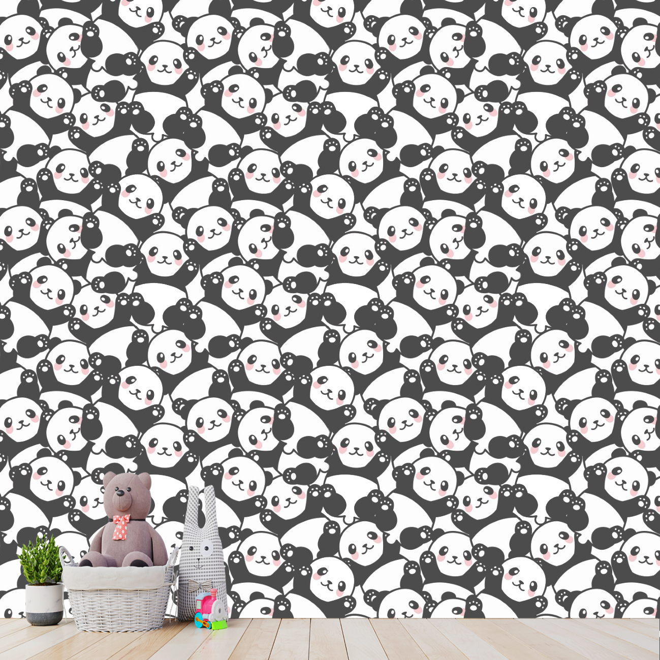 Panda png  Adesivos, Decoração