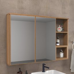 Espelheira para Banheiro 100cm X 67cm Máximus - 1