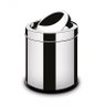 Lixeira inox 6,3 litros com tampa basculante - Martinazzo - 1