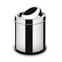 Ver imagem 1 de Lixeira inox 6,3 litros com tampa basculante - Martinazzo