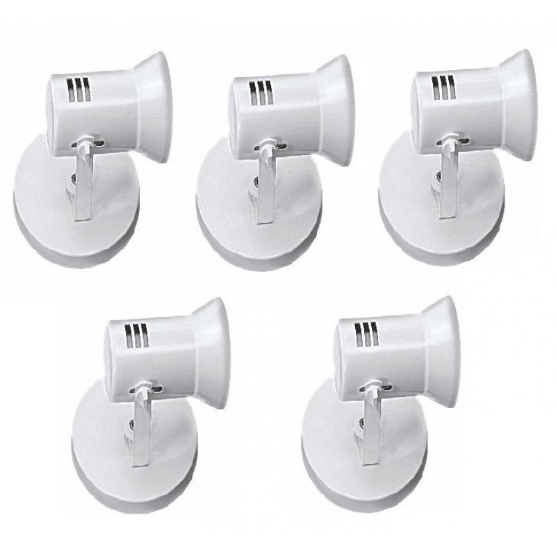 Kit de Spots Simples de Alumínio Branco | MadeiraMadeira