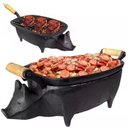 Ver imagem 2 de Fogareiro Churrasqueira Porquinho Ferro Fundido