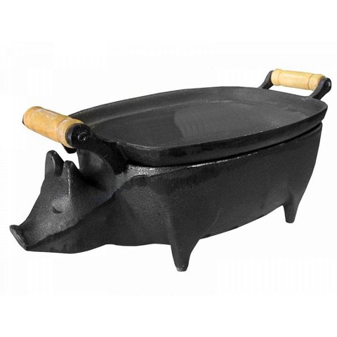 Fogareiro Churrasqueira Porquinho Ferro Fundido