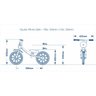 Bicicleta Aro 12 Infantil Balance Pré Bike sem Pedal Nathor - 7