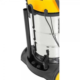 Aspirador De Pó E Água 40 Litros Vonder 110V Profissional Com Tambor Reservatório Aço Cromado Saco C - 10
