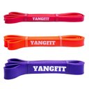 Ver imagem 1 de Kit 3 Super Band Extensor Elástico Borracha Crossfit Treino