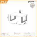 Ver imagem 3 de Mesa de Centro Industrial 67 Cm 100% Mdf