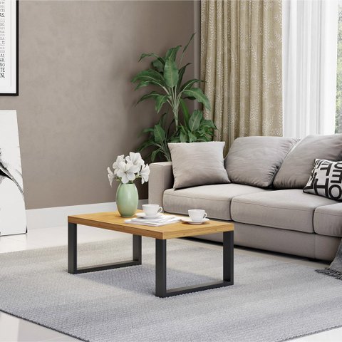 Mesa de Centro Industrial 67 Cm 100% Mdf