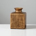 Ver imagem 4 de Vaso Decorativo em Resina Estilo Croco Dourado 11,5cm