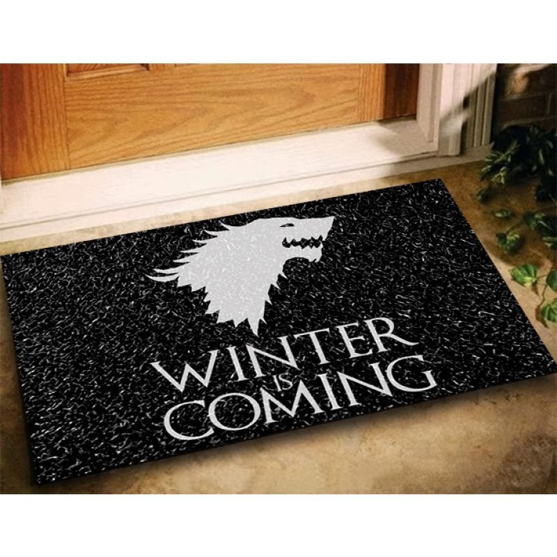 Tapete Geek Game Of Thrones Winteris Coming 60x40 - Preto - 1