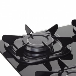 Fogão Cooktop 5 Bocas Bivolt à Gás Vidro Preto 2018 Mueller - 4