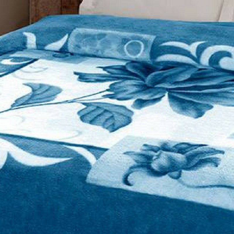 Cobertor Casal Kyor Malbec Azul 1,80x2,20m Jolitex - 6