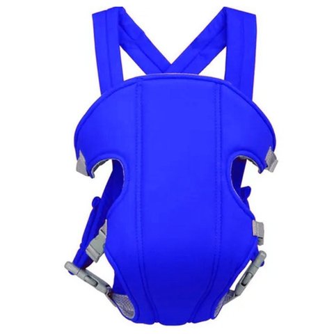Canguru para Bebe 3 Posiçoes Carregador Azul