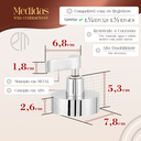 Ver imagem 3 de Acabamento para Registro Geral 50mm Chuveiro Banheiro Cromado Padrão Fabrimar Alavanca 1.1/2" - 1.1/