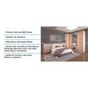 Ver imagem 4 de Quarto de Casal com Cabeceira, Mesa de Cabeceira e Guarda Roupa com Espelho Prime Luciane Móveis