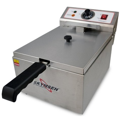 Fritadeira Elétrica Fe-10-N 220V 1 Cuba 5,5L Inox- Skymsen