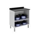 Ver imagem 2 de Balcão de Cozinha Ig2a-80 Társila Itatiaia Branco Neve