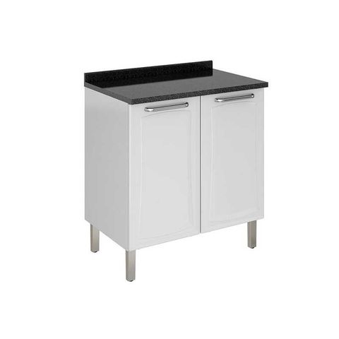 Balcão de Cozinha Ig2a-80 Társila Itatiaia Branco Neve