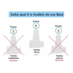 Acabamento Registro Gaveta e Pressão Deca Quadrado Alavanca Wj-2671-265a - 3