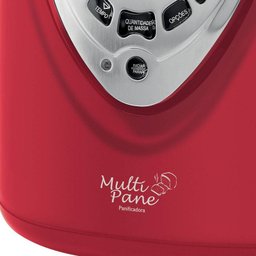 Panificadora MultiPane Vermelha Britânia 127v - 3 Panificadora MultiPane Vermelha Britânia 127v - 3