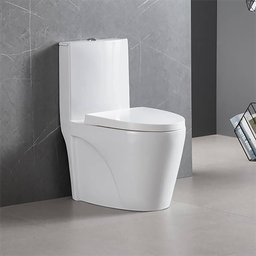 Vaso Sanitário Monobloco Completo - Caixa Acolpada com Assento Cor Branco - 2