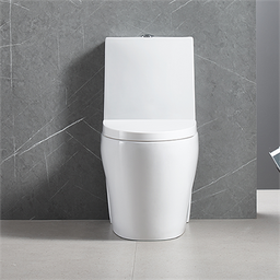 Vaso Sanitário Monobloco Completo - Caixa Acolpada com Assento Cor Branco - 4