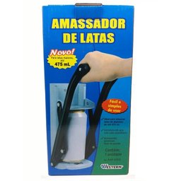 Amassador De Latinha Latão Lata 235 A 475 Ml Abridor Western - 4