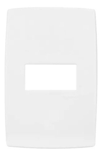 Placa 4x2 para 1 Módulo Horizontal 618505 Pial Plus Legrand