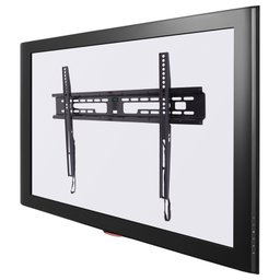 Suporte para Tv Fixo Led, Oled, Cristalde 32 Ate 80" com Trava Hd598l Preto Multivisão - 1