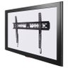 Suporte para Tv Fixo Led, Oled, Cristalde 32 Ate 80" com Trava Hd598l Preto Multivisão - 1