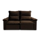 Ver imagem 6 de Sofá Retrátil Reclinável Paris 180cm Suede Velut com Molas Ensacadas - King House