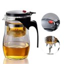 Ver imagem 2 de Chaleira Bule Vidro Infusor Removivel 900ml Jarra Grande Cha