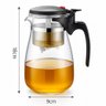 Chaleira Bule Vidro Infusor Removivel 900ml Jarra Grande Cha - 7