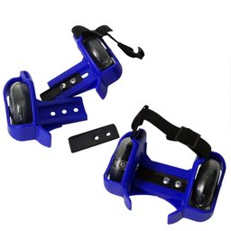 Patins Adaptado Com Rodas De Led Para Tenis Esporte AZUL (SKT-11 AZUL) - 2