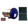 Kit Aquecedor Solar Com Boiler 200 Litros com 1 placa 2x1m em cobre Nível - 1