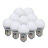 Kit 10 Lâmpadas Taschibra LED Bolinha Leitosa G45 TBL40 4,8W branco quente - 1