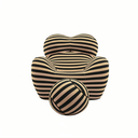 Ver imagem 2 de Poltrona Up5 Bb Italia La Mamma com Puff Listrado Nude