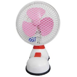 Ventilador Formato de Tenis Mini Decorativo em 2 Velocidades Verao Rosa - 1