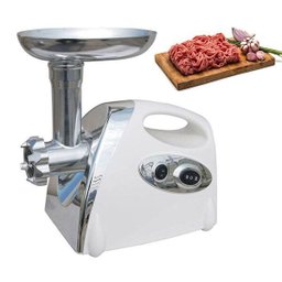 Moedor De Carne Aluminio Eletrico Frango Linguica Cozinha Criativa - 1