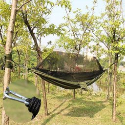 Rede para Descansar Mosquiteiro Viagem Camping 150kg Acampar Bolsa (bsl-rede-1) - 3