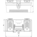 Ver imagem 4 de Caixa Plástica para Ferramentas Tramontina Injetada 17 Pol