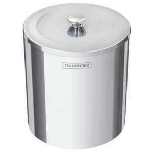 Lixeira Aço Inox Útil Tramontina 5 Litros 94540/036